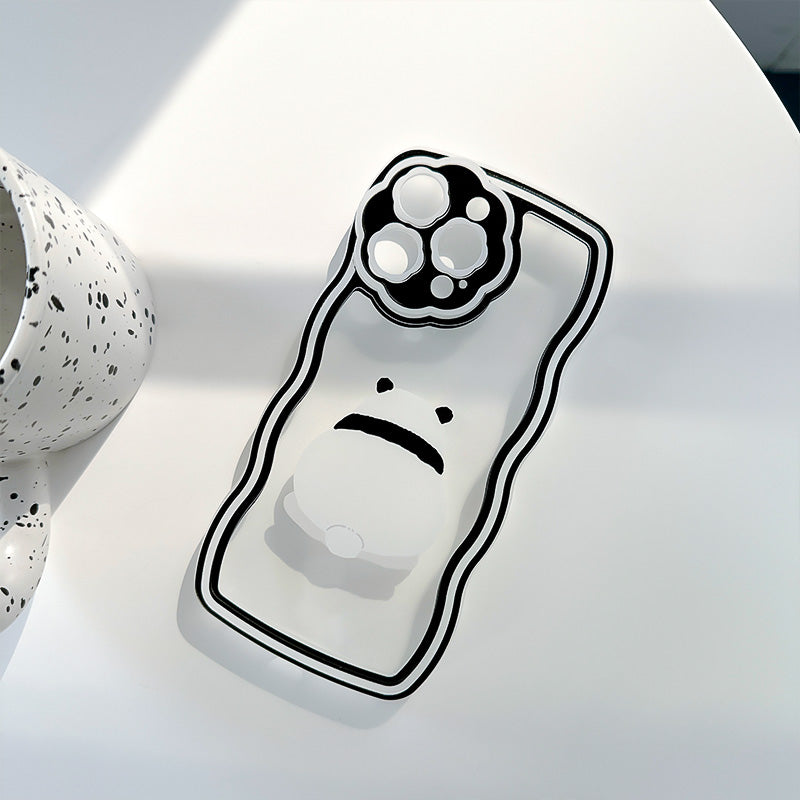 Panda Wavy Edge I Phone Case | 12 Pro iPhone Case | CADO