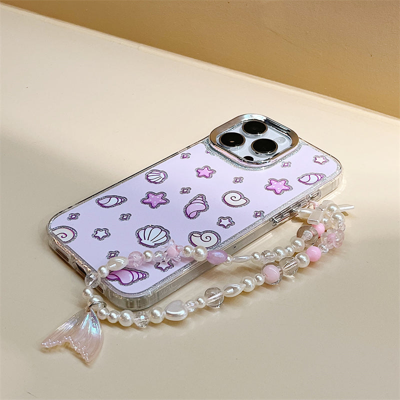 Pink Shells Illustrated Phone | Seashell I Phone Case | CADO