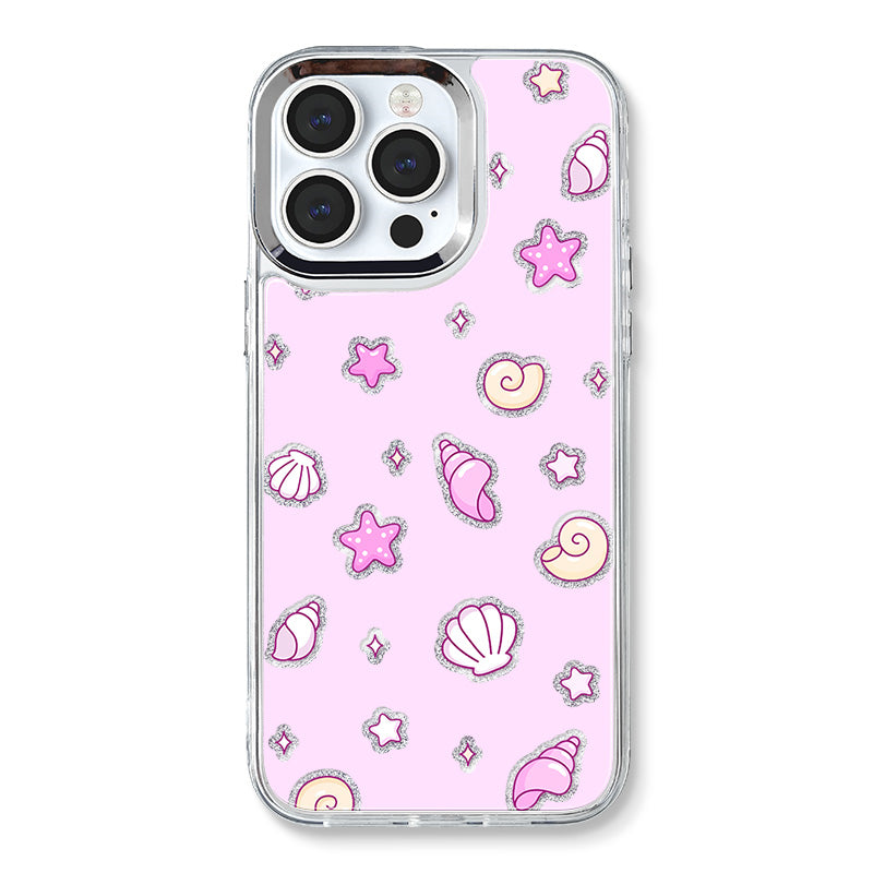 Pink Shells Illustrated Phone | Seashell I Phone Case | CADO